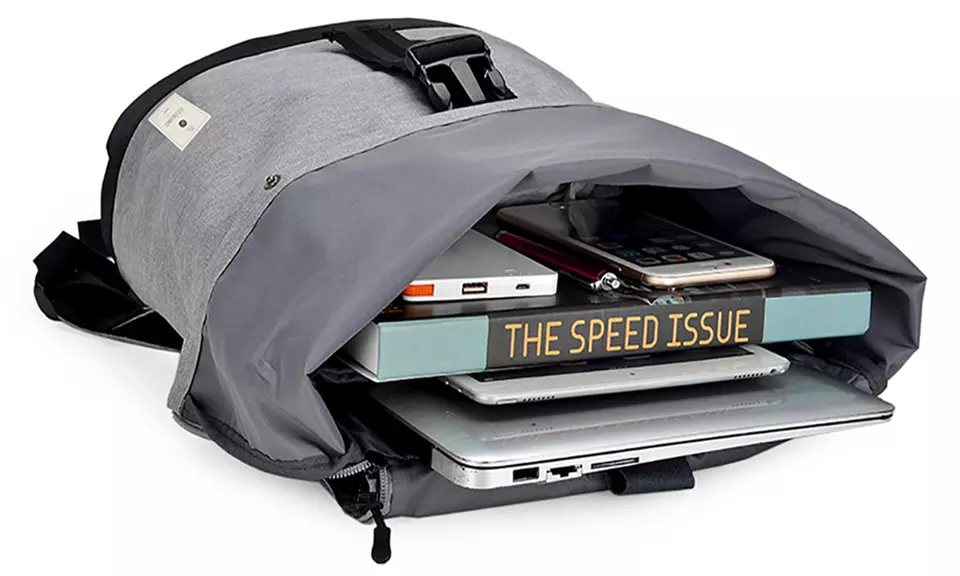 Wasserdichter Rucksack mit gepolstertem 15-Zoll-Laptopfach - Primary Image