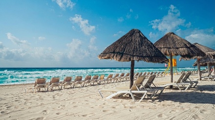 398X Option 1: Orlando (MCO): Depart on certain dates between 5/1/26-5/19/26 - ✈ 4-Night All-Inclusive Flamingo Cancún Stay with Optional Airfare from Travel by Jen