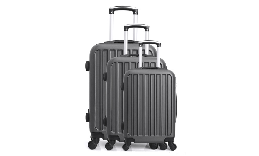 Image 11: Hero Three-Piece Luggage Set