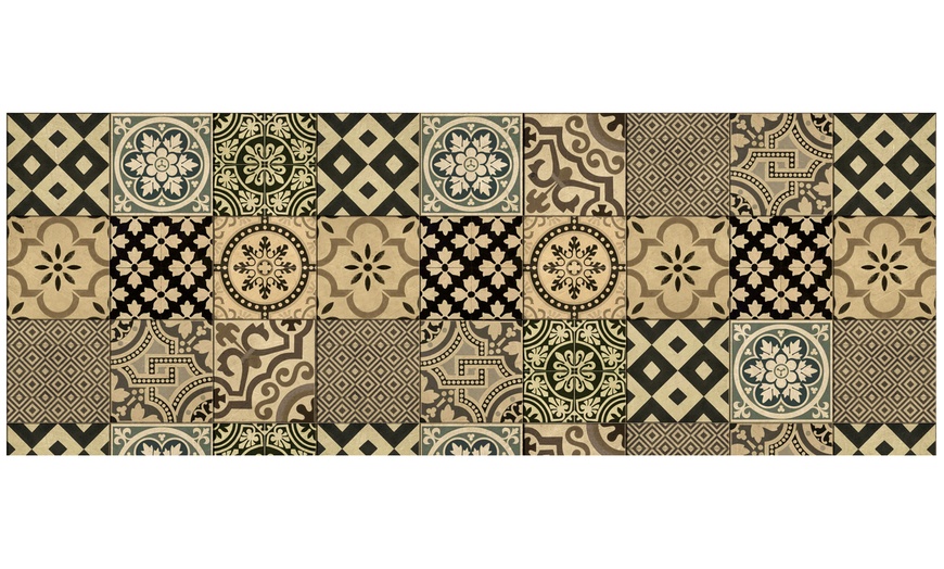 Image 26: Non-Slip Kitchen Runner Rug with Digital Print 