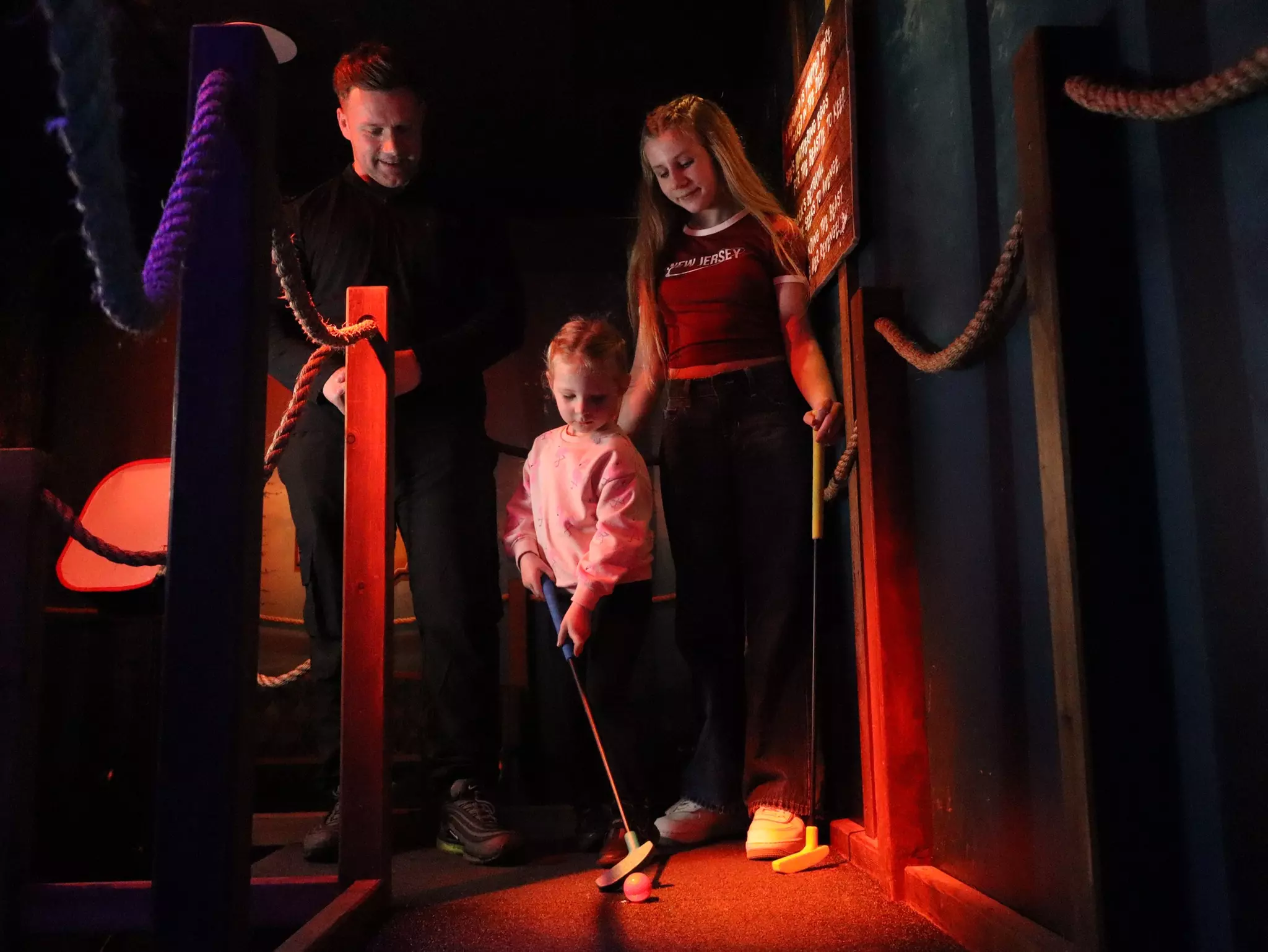 Magical Mini Golf Adventure with a Non-Alco Potion Drink