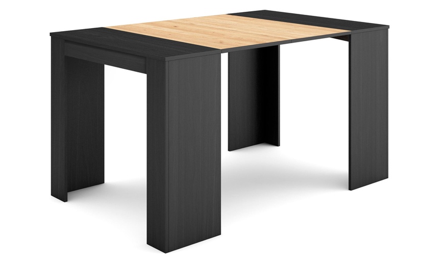 Image 14: Extendable Console Table for 6 people or up to 14 people