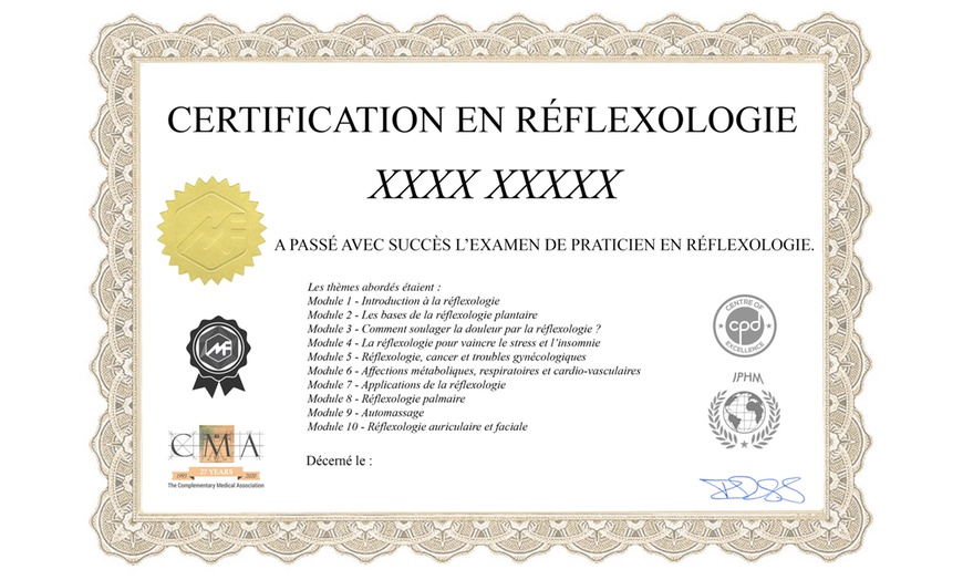 Image 4: Formation en réflexologie 