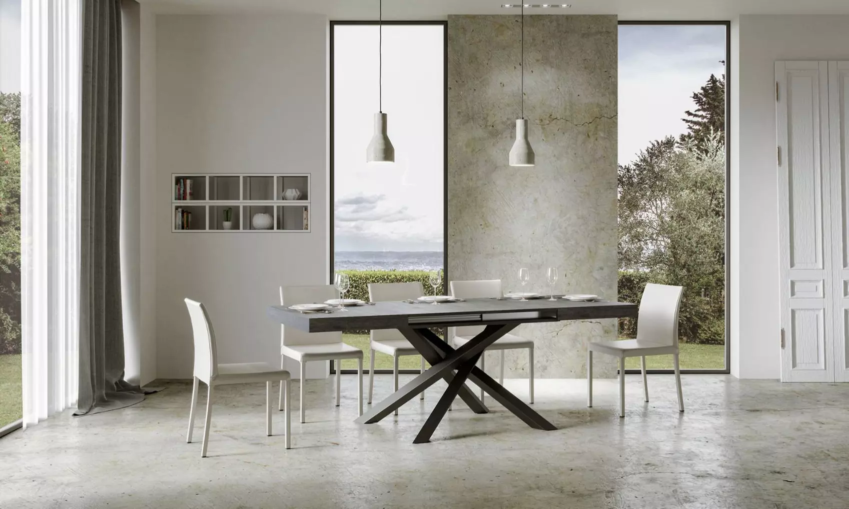 Ausziehbarer Esstisch „Volantis“