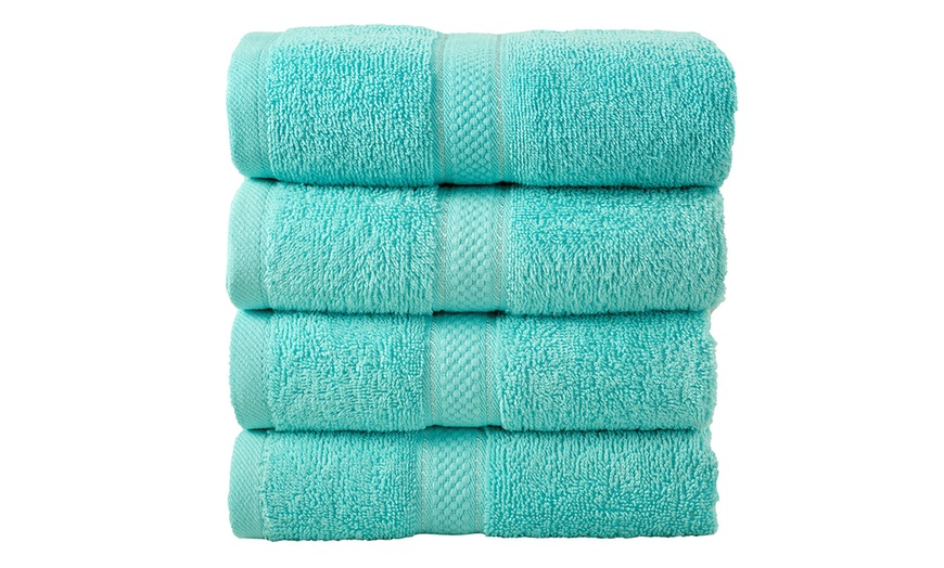 Image 66: 100% Cotton Towel Set