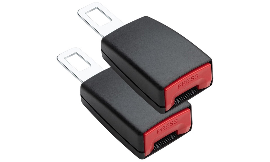 Image 2: 2Pcs Car Seat Buckle Holders