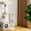 Image 3: Árbol multinivel para gatos con poste rascador 
