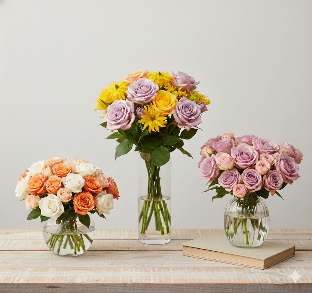 Vibrant Floral Spray Roses Bouquets & Fresh Flowers from Rose Farmers