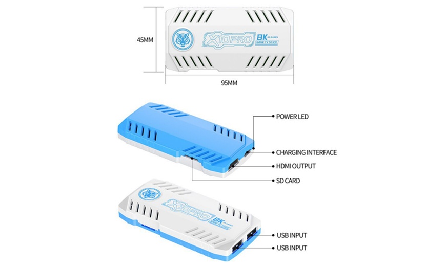 Image 4: X2 PRO Dual-Player Game Console 