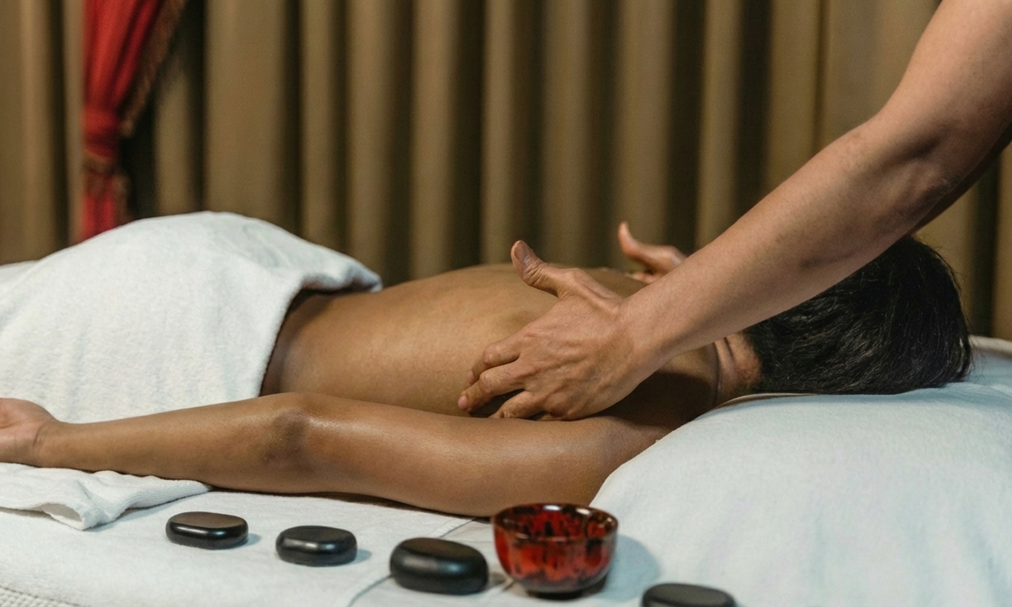 Swedish Massage with Aromatherapy and Hot Stones