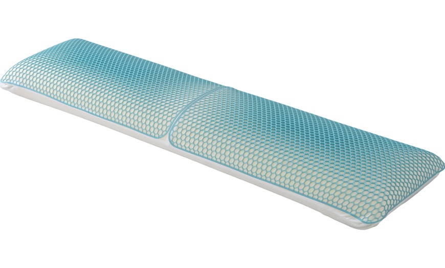 Image 5: Almohada cilíndrica de espuma viscoelástica de Sampur