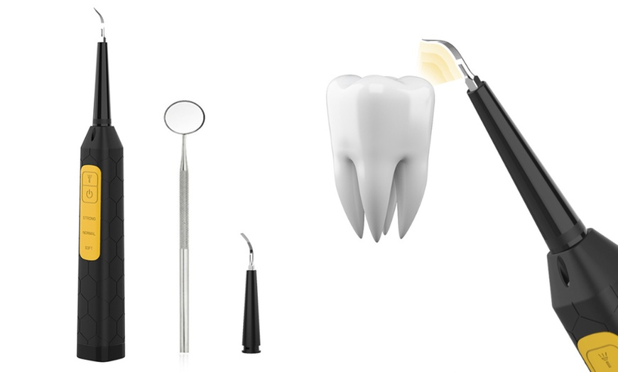 Image 3: Efficient 3 Modes Electric Dental Plaque Remover Kit x1 or  x2
