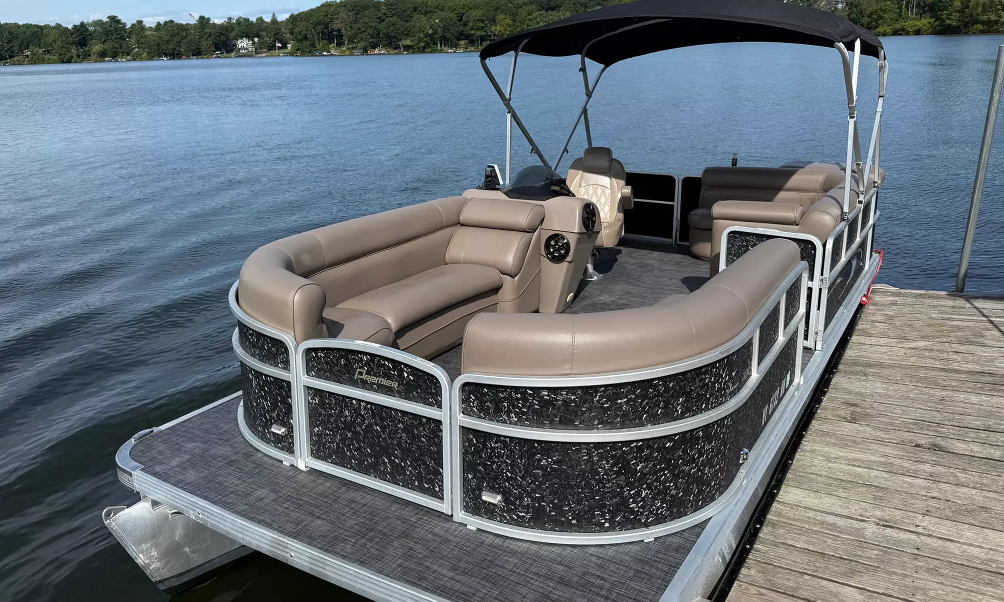 Copake Lake Boat & Ski Offers Daily Dog-Friendly Pontoon Boat Rentals for Up to 8 or 10 People (Up to 40% Off) - Primary Image