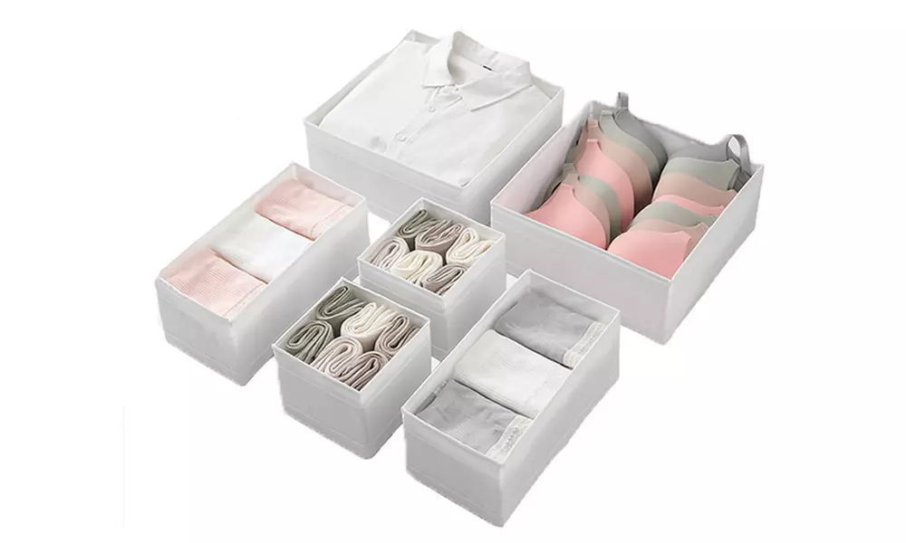 Free Shipping: 6 Pack Washable Foldable Organizer Divider