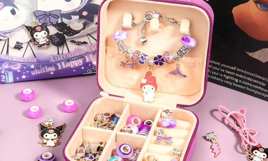 Image 1: DIY Stitch Inspired Kids Educational Bracelet Kit