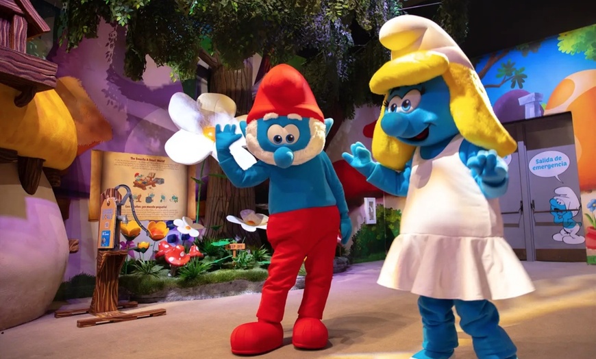 Image 1: Up to 15% Off General and VIP Admission at The Smurf Experience