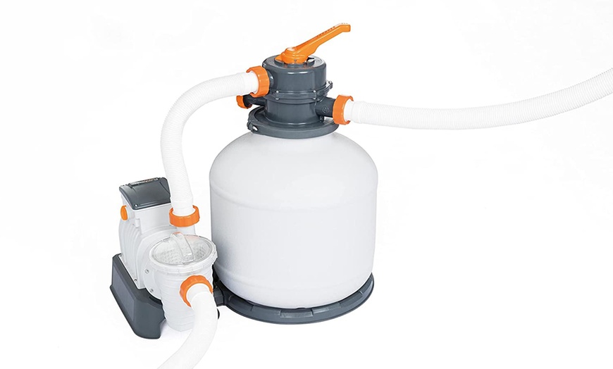 Image 4: Bestway Steel-Pool-Set mit Sandfilteranlage