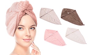 Quick-Drying Microfiber Hair Towel Wrap