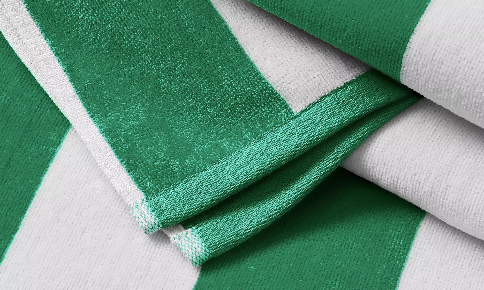 FreshFolds Four Pack Cotton Velour Beach Towels