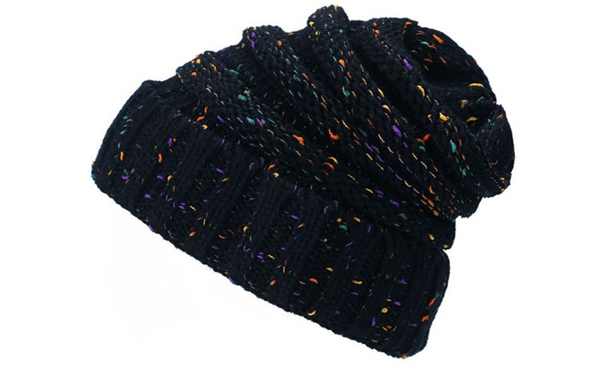 Image 13: Unisex Slouchy Beanie Hat