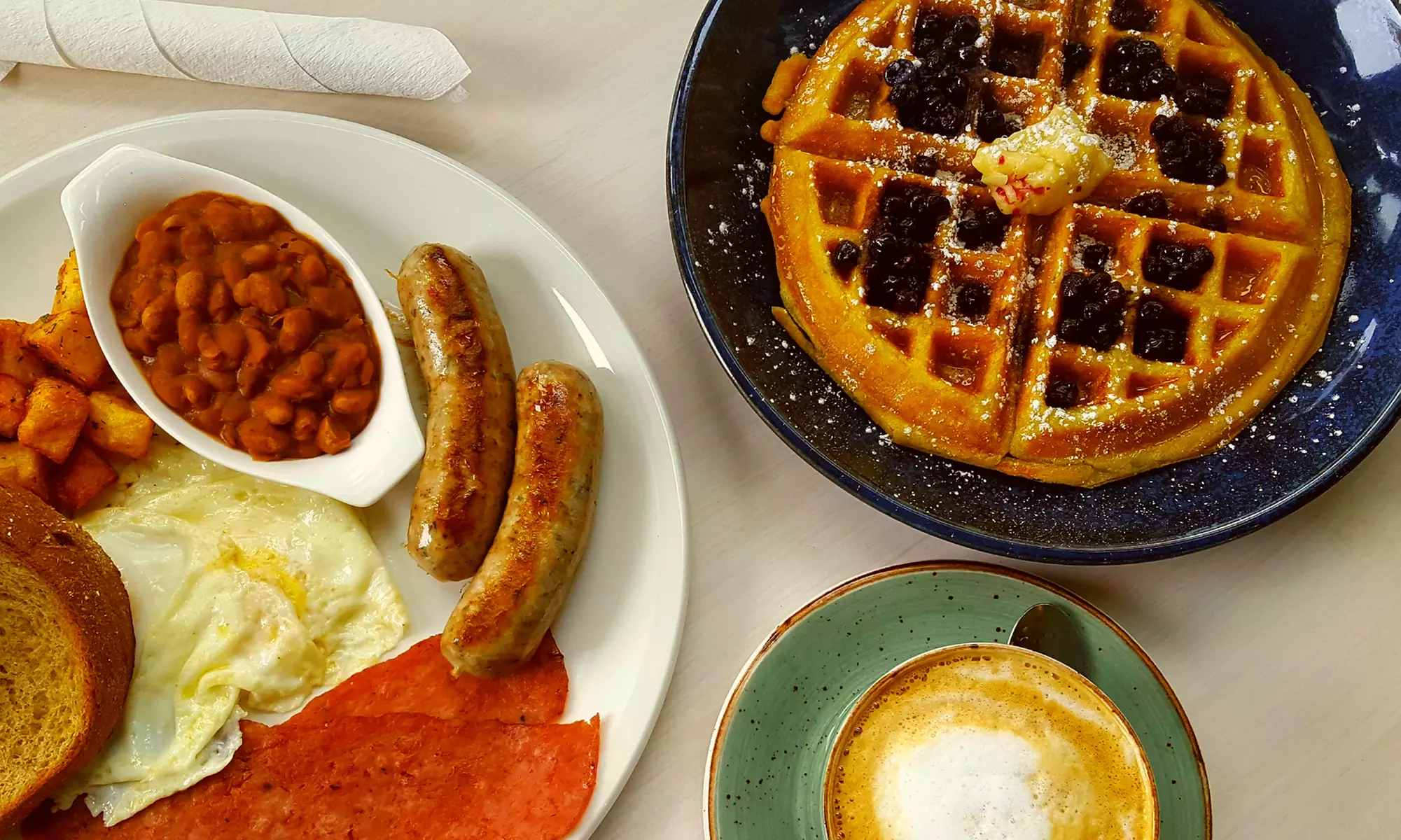 Coffee and Breakfast at Sutherland Restaurant, Bar and Coffee House (Up to 40% Off). Two Options Available. - Primary Image