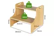 Levede Bamboo Home Essentials Collection - Step Stool, Toilet Stool, Storage Stool and Bath Mat - Image 7