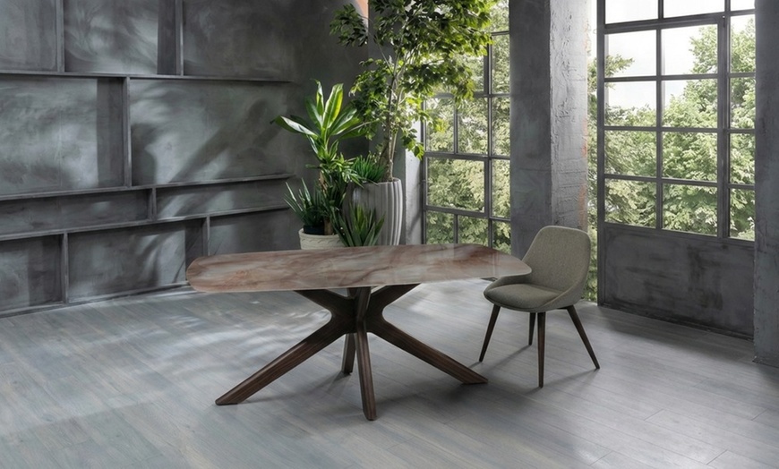 Image 5: Tavolo fisso Thiago con top in ceramica