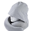 Image 7: Memory Foam Hooded Neck Pillow