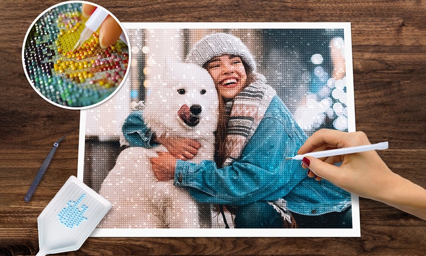 Image 3: Personalisierbare Foto-Diamond-Painting