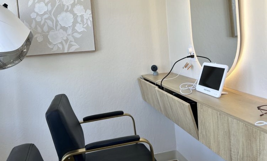 Image 5: Lux HeadSpa for 1-2 w/Shoulder Massage, MiniFacial, Robes & Herbal Tea