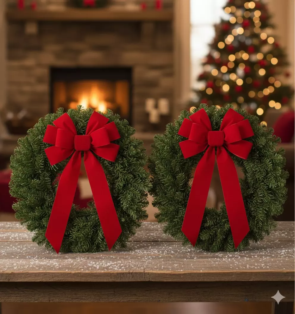 Preorder Today: 7-Foot Fresh-Cut Real Christmas Trees and Christmas Wreaths with Free Shipping