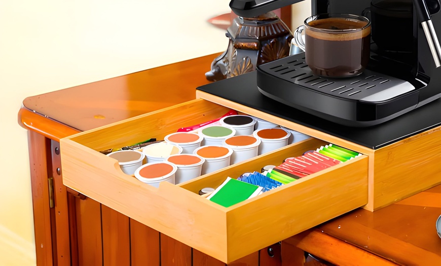 Image 3: Stijlvolle nambù organizer voor koffie en keukenaccessoires
