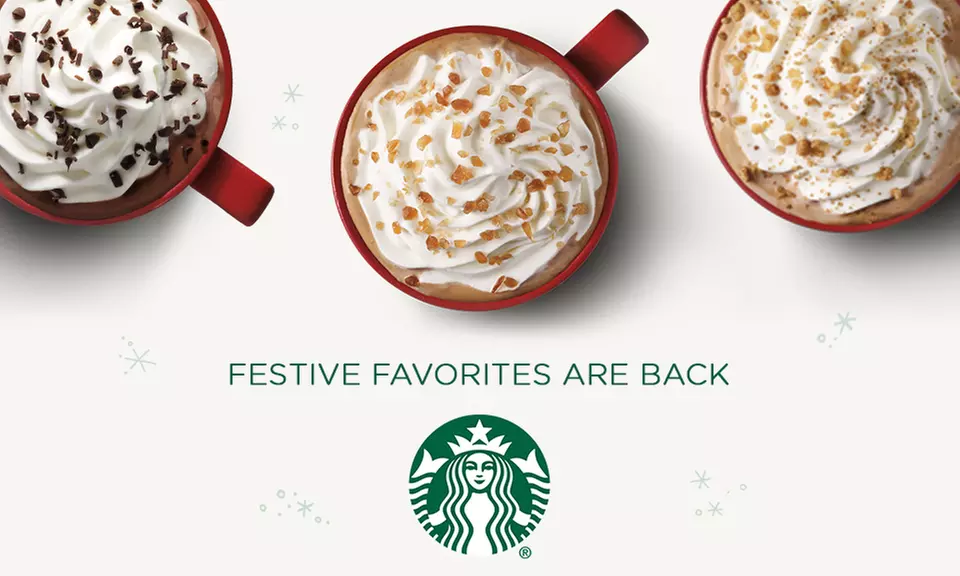 $5 for a $10 Starbucks eGift Card - Primary Image