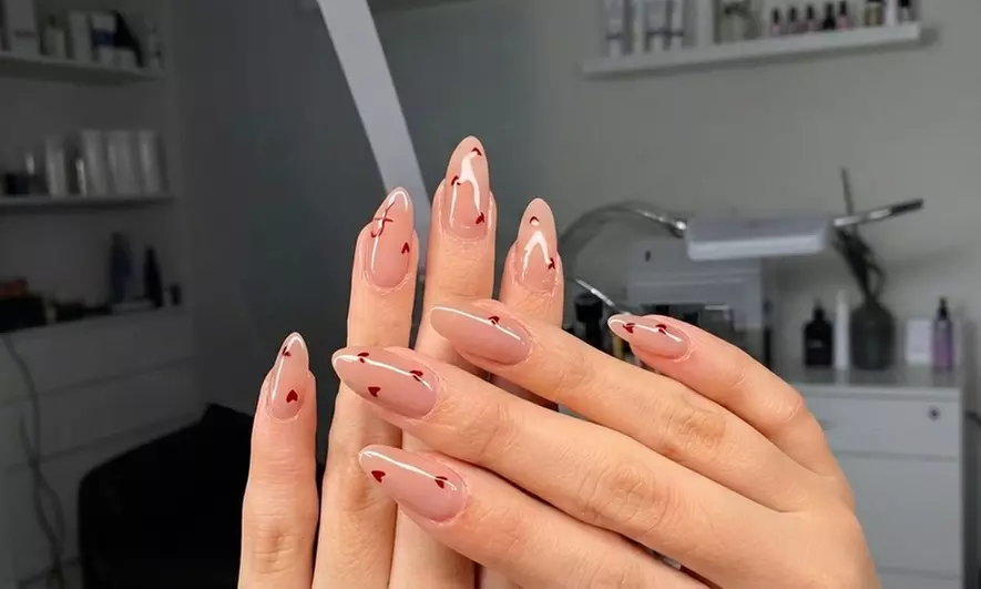 Mani & Pedi Services or Acrylic Nail Extensions with Gel Options