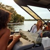 Image 2: 8-Hour Double Decker Pontoon Rental with Slide - Up to 15 People
