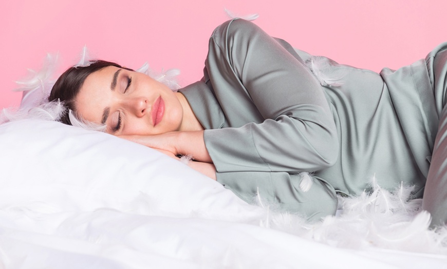 Image 3: Sampur Bettdecke 100% hochwertige Federn, leicht, 200 g/m²