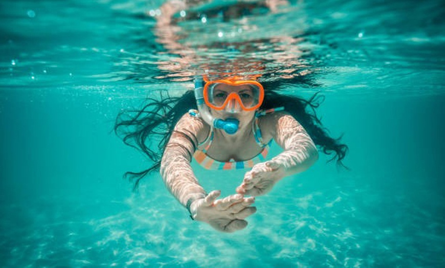 Image 6: Snorkelling con biología marina