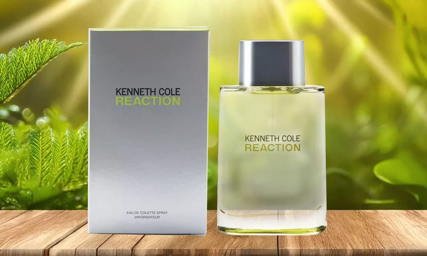 Kenneth Cole Reaction Eau De Toilette for Men 3.4 oz