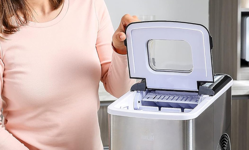Image 6: HomCom Ice Makers Machine