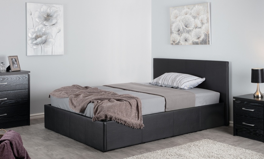 Image 2: Side Lift Ottoman Bed