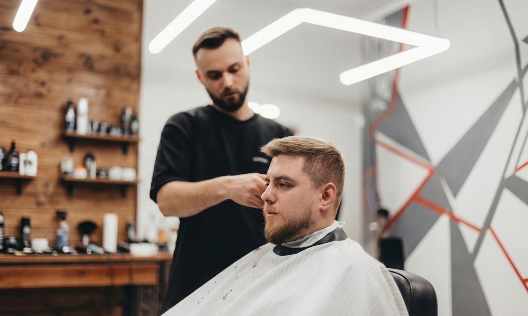 Precyzja w każdym cięciu: włosy i broda pod kontrolą profesjonalistów