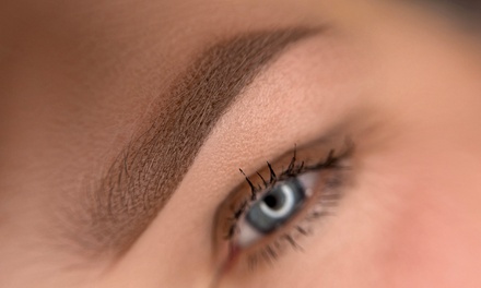 Makijaż permanentny brwi: pudrowe ombre - Beauty Space