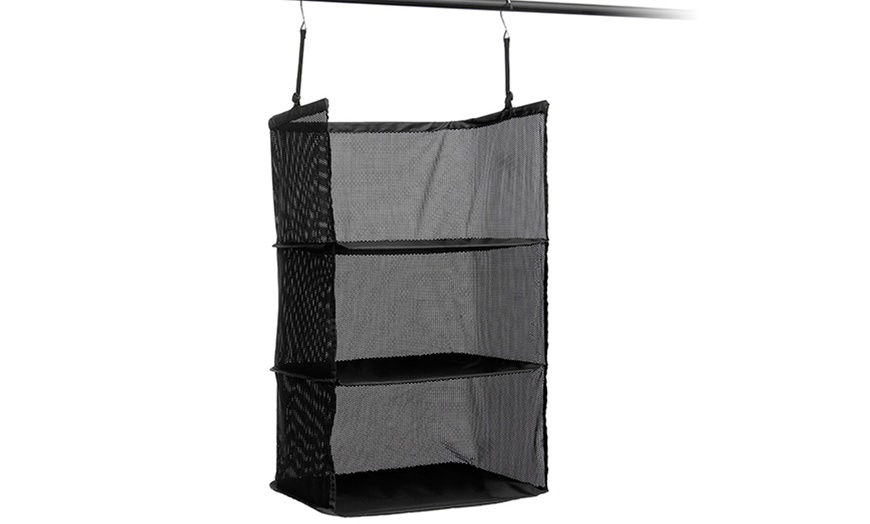 Image 4: Foldable Suitcase Shelving