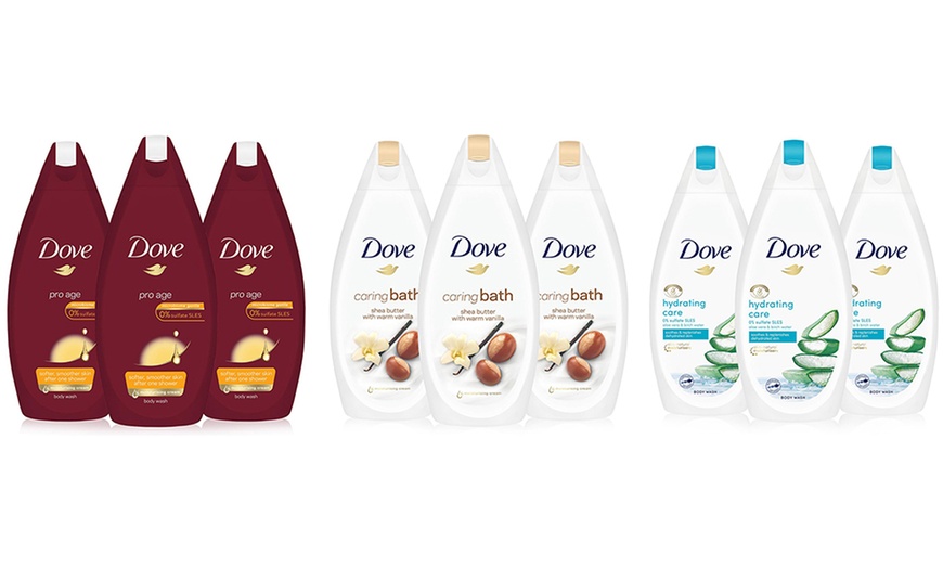 Image 3: Three or Six Packs of Dove Body Wash, 450ml