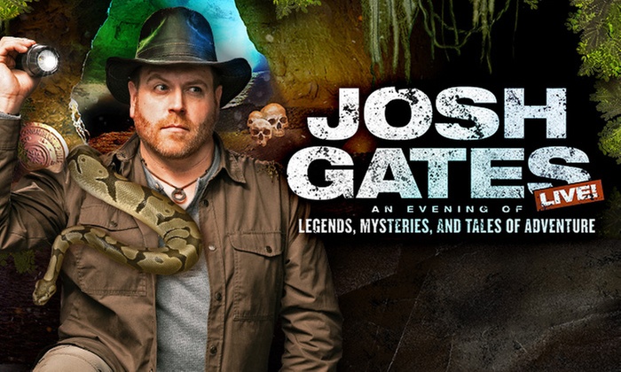 Josh Gates Live at Criss Angel Theater