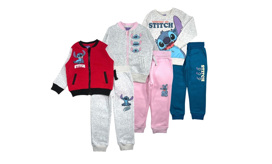 Image 1: Kinder-Jogginganzug mit Lilo & Stitch Motiv