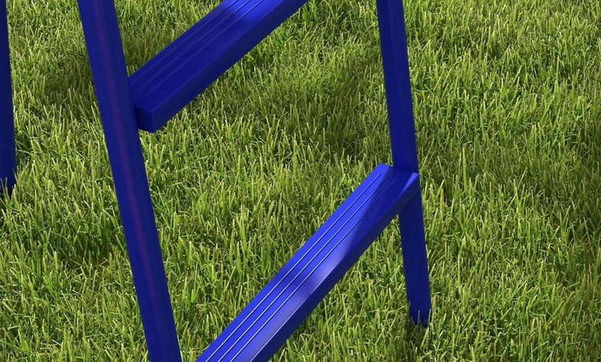 Image 8: Outsunny Garden Swing Set