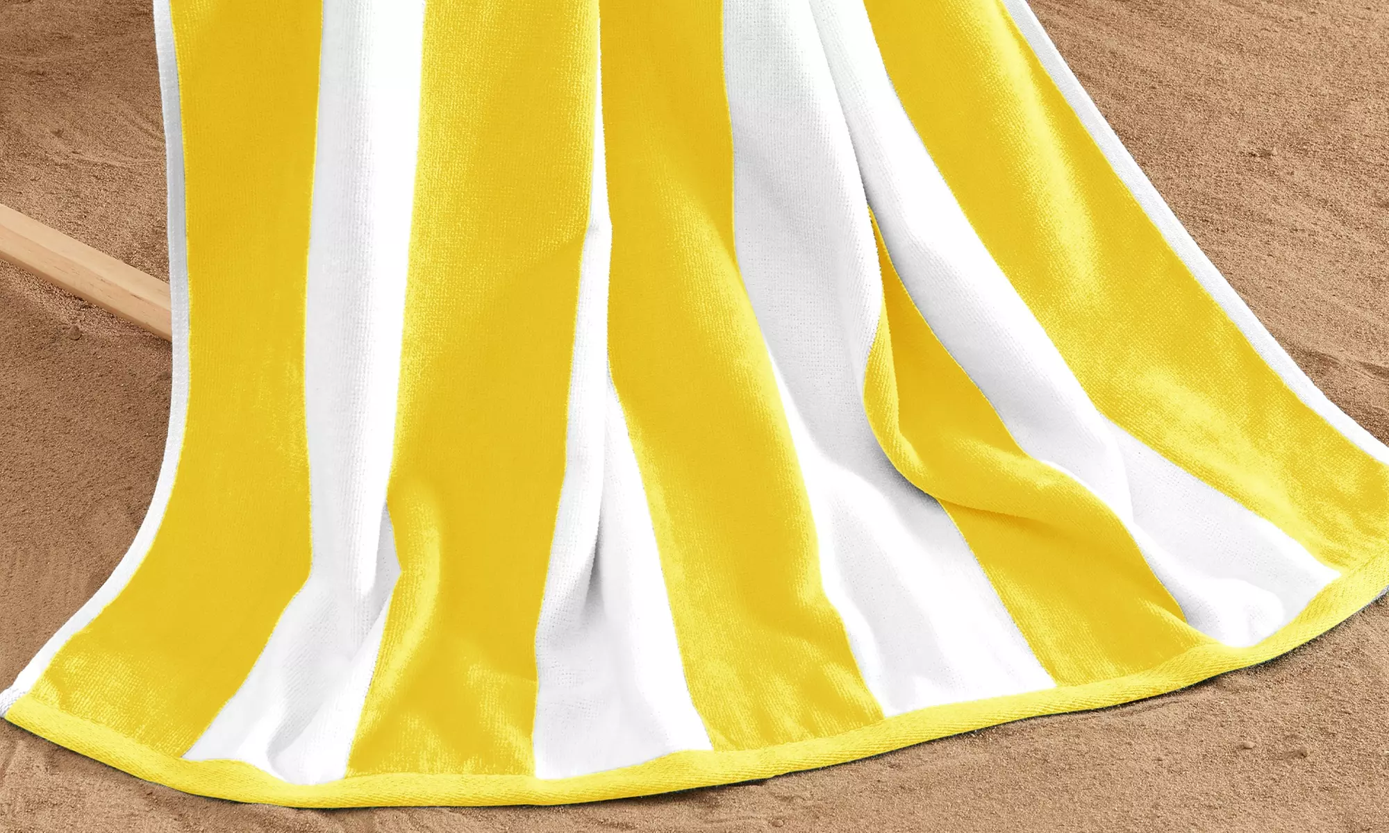 FreshFolds Four Pack Cotton Velour Beach Towels