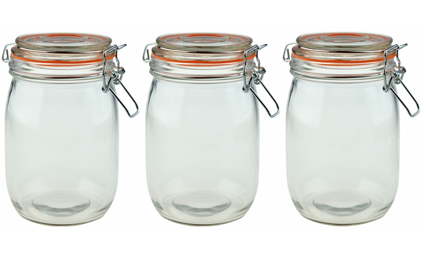 Image 8: Argon Tableware Glass Jars