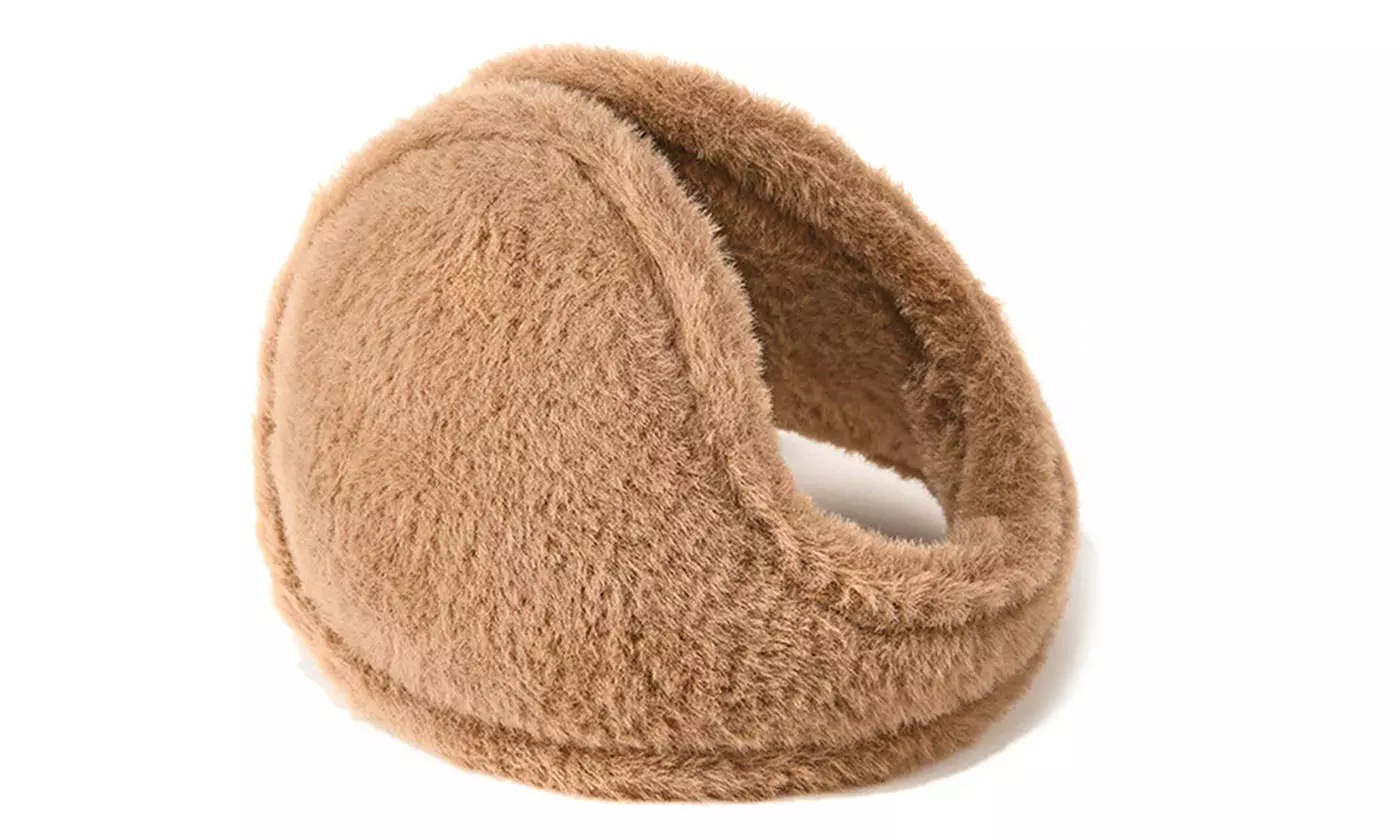 Unisex Winter Foldable Faux Fur Earmuffs